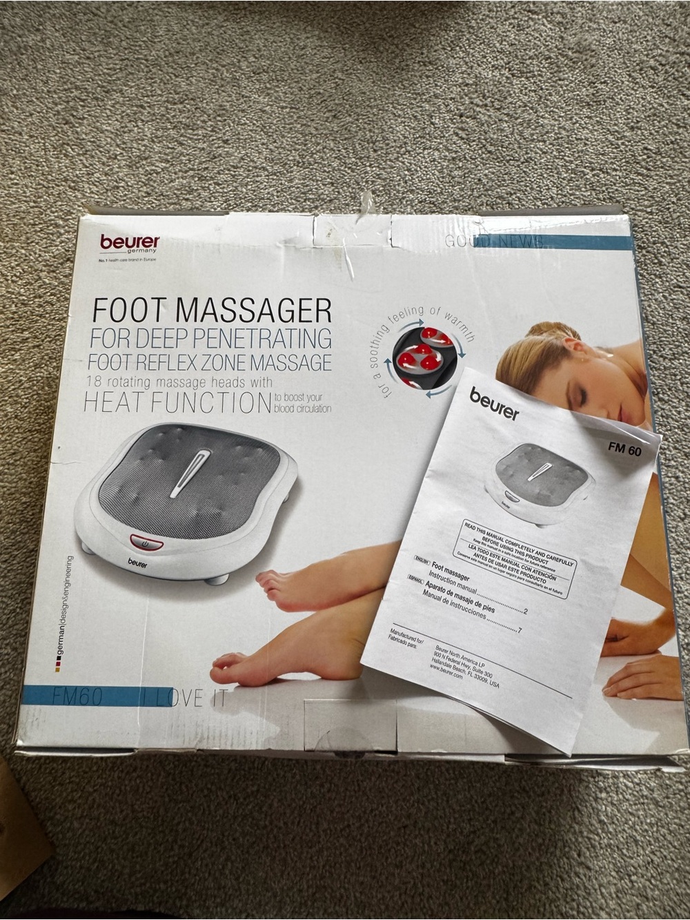 Beurer Foot Massager with Heat
